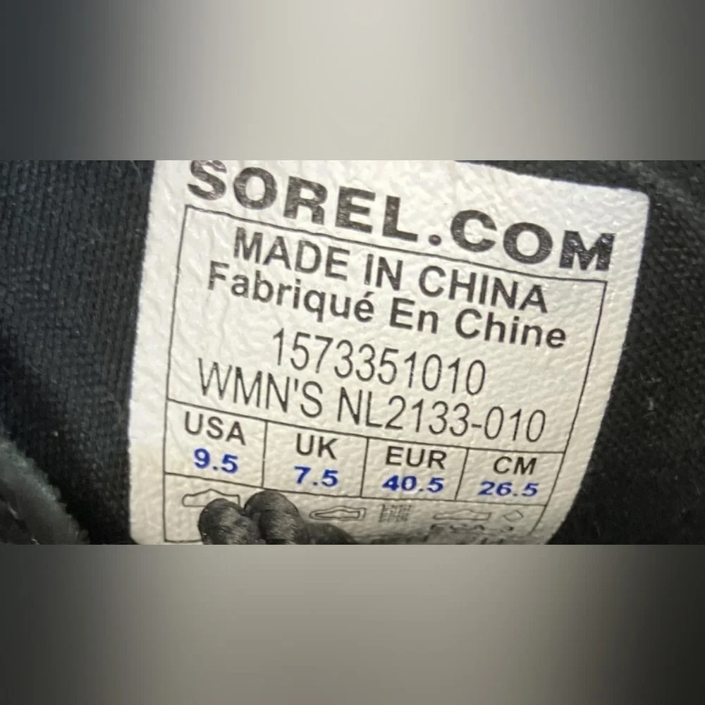 Sorel Women's Out N About Ankle-High Leather Rain Boots Size 9.5